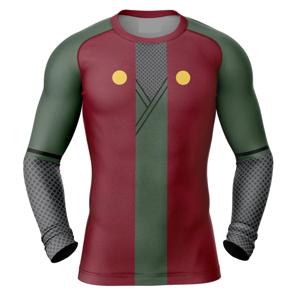 Kids Naruto 'Jiraiya' Long Sleeve Compression Rashguard Naruto 'Jiraiya' Long Sleeve Compression Rashguard