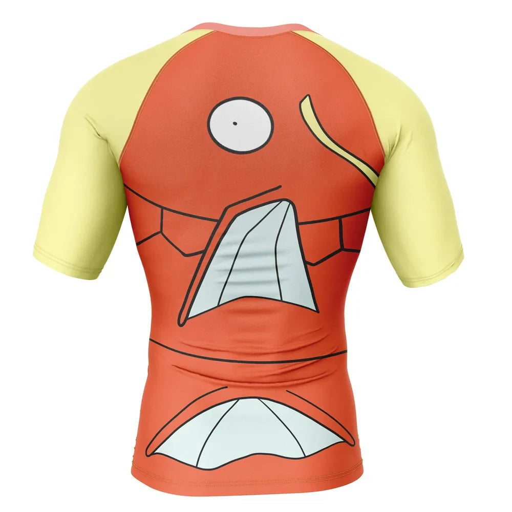 Magikarp Face Kids Pokemon Short Sleeve Rashguard Compression