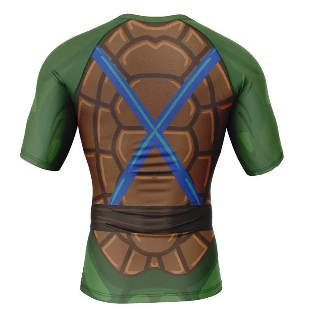 Leo Kids Teenage Mutant Ninja Turtles Short Sleeve Compression Rashguard