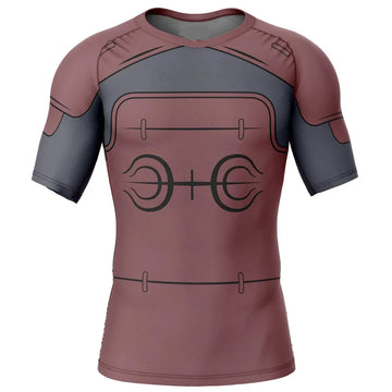Naruto 'Hashirama' Kids Short Sleeve Compression Rashguard