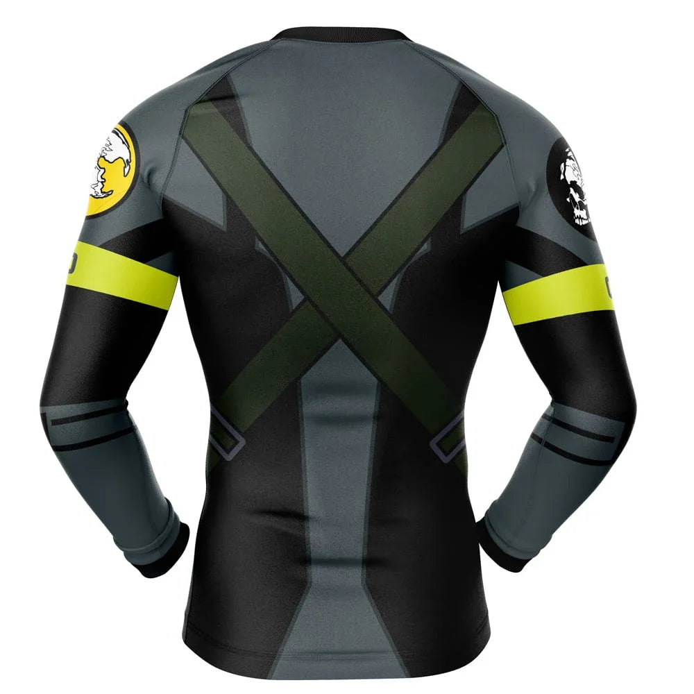 Long Sleeve Rashguard Metal Gear Solid Compression
