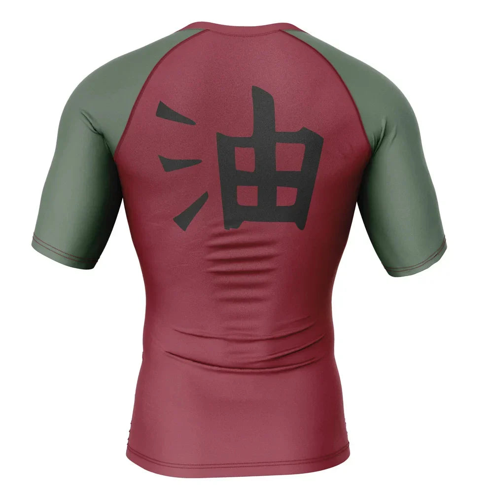 Naruto Jiraiya Rashguard Kids Short Sleeve Compression
