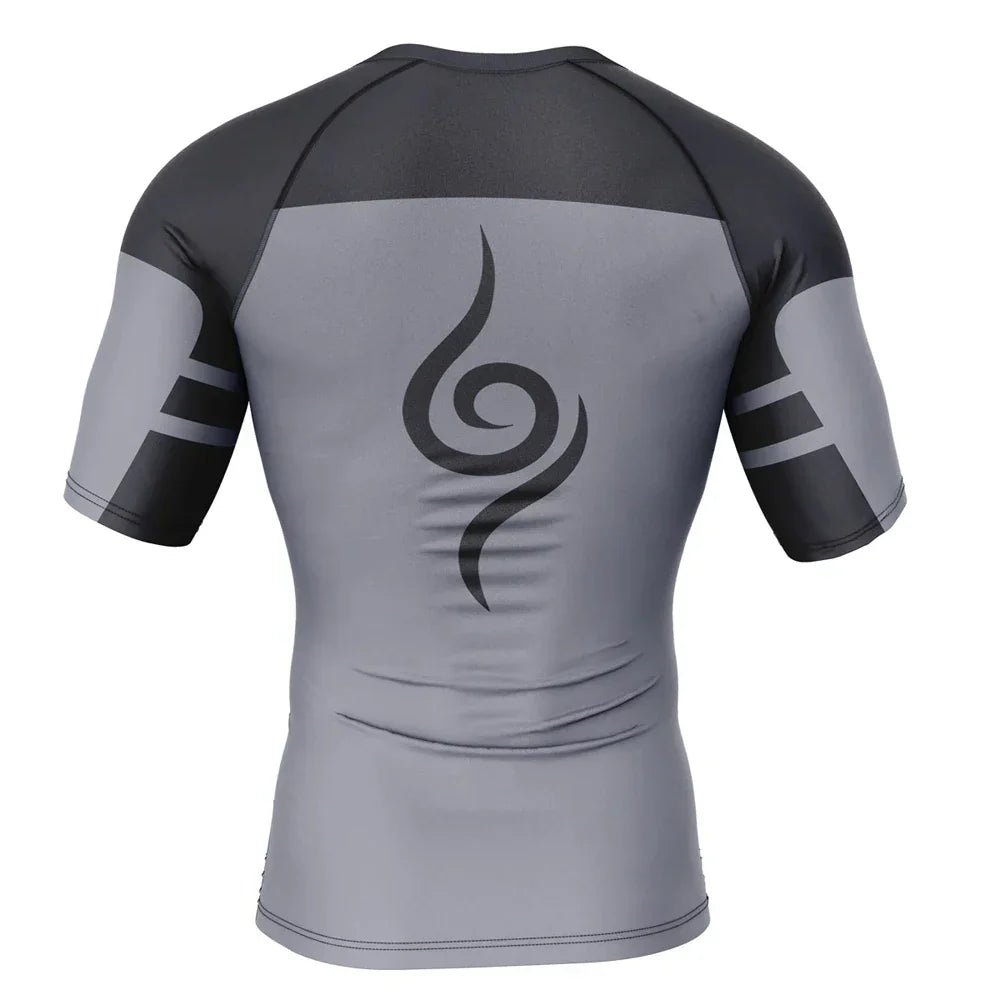 Naruto 'Anbu' BJJ Rash Guard Short Sleeve Compression Rashguard
