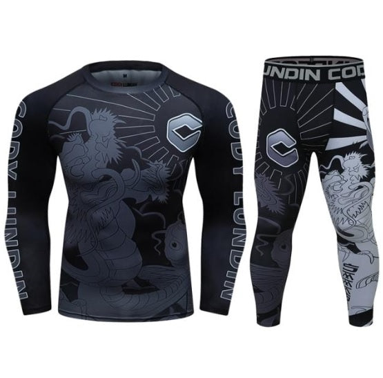'Coy Pond' Men's Warrior Series Elite Compression Set