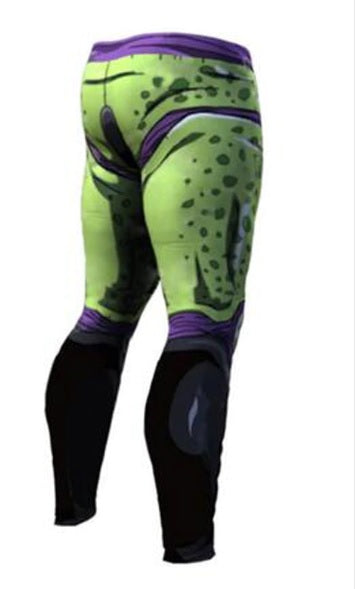 Dragon Ball Z Premium Compression Leggings Spats Men's Perfect Cell
