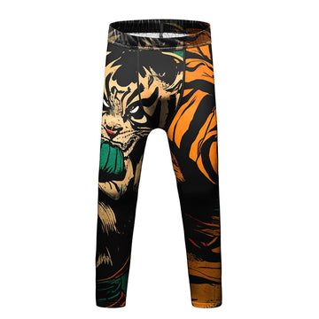 Tiger Fighting Elite Kid's Leggings Spats