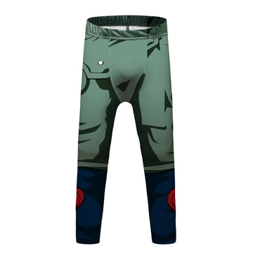 Naruto Kakashi Elite Compression Leggings Spats Kid's