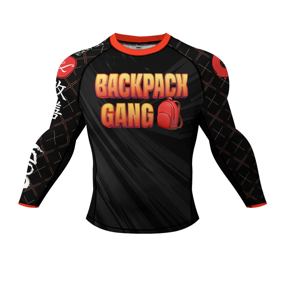Backpack Gang Rashguard Long Sleeve Compression