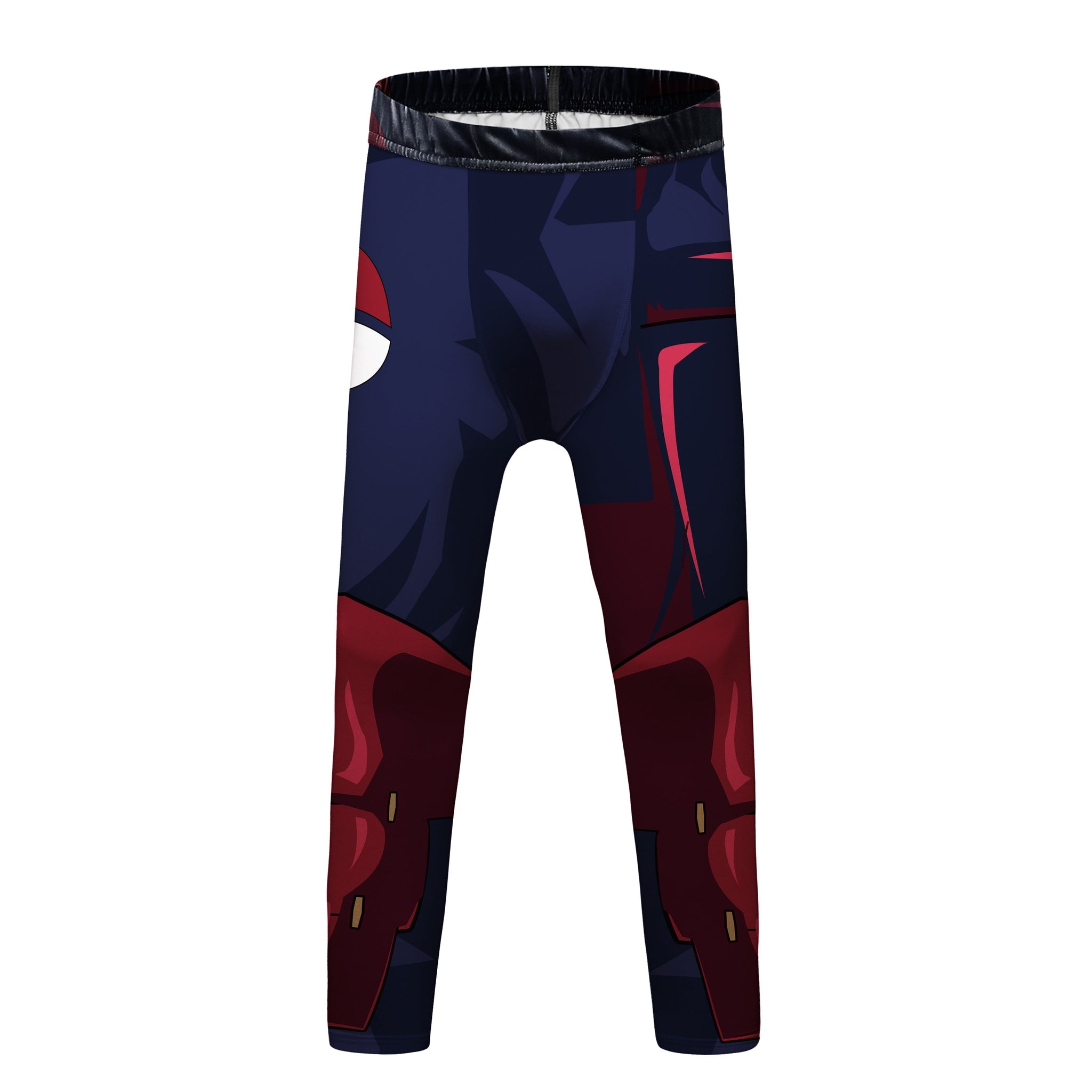 Kid's BJJ Rash Guard Naruto 'Madara' Elite Compression Leggings Spats