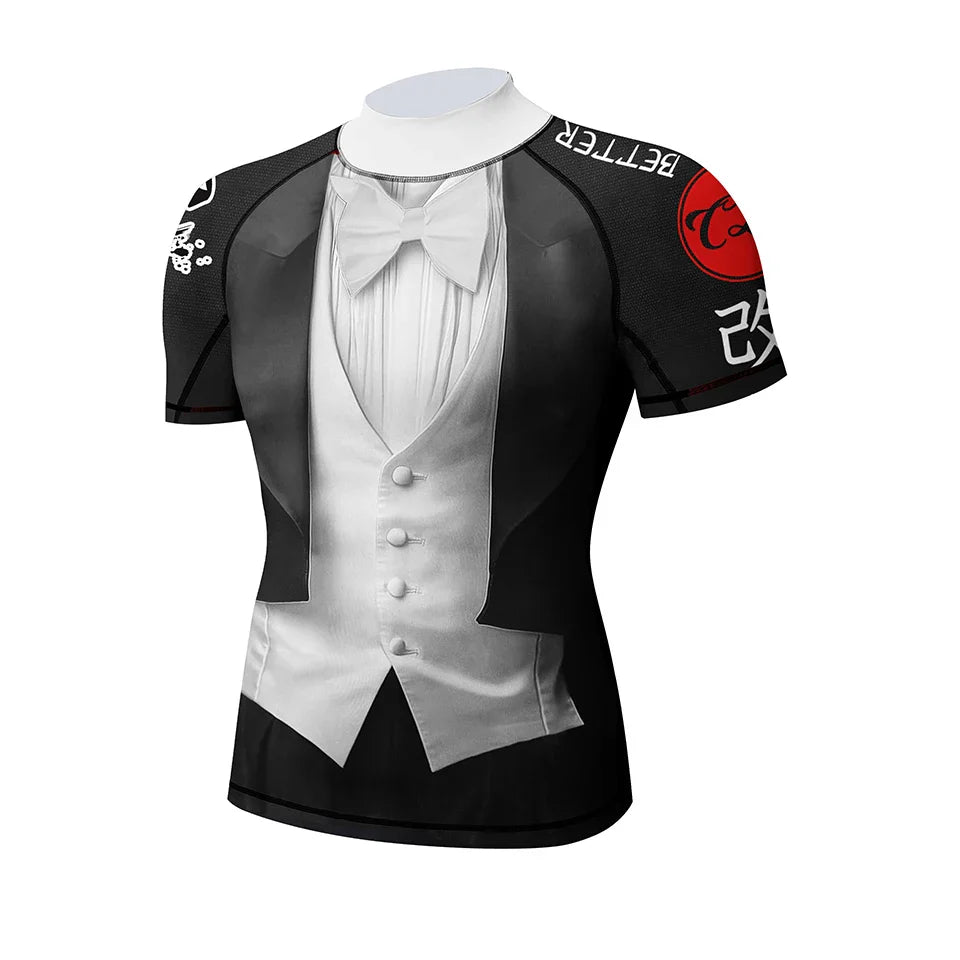 Rashuard Tuxedo Elite Compression Short Sleeve Rashuard Tuxedo Elite Compression Short Sleeve