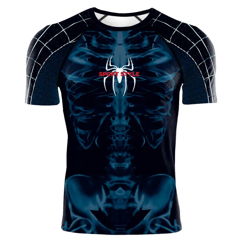 Spyder 4.0 Warrior Short Sleeve Compression Rashguard Spyder 4.0 Warrior Short Sleeve Compression Rashguard