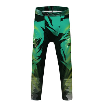 Naruto Rock Lee Kid's 2.0 Elite Compression Leggings Spats