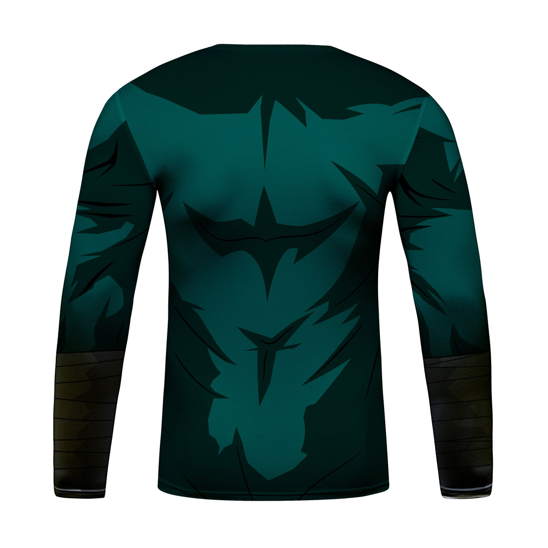 BJJ Rash Guard Naruto Rock Lee Elite Long Sleeve Compression Rashguard Kids