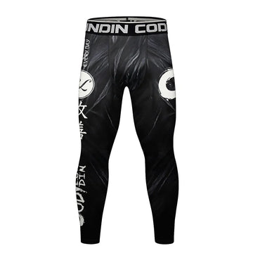 One Piece Marshall D Teach Blackbeard Leggings One Piece Marshall D Teach Blackbeard