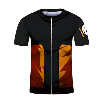 Naruto Elite BJJ Rash Guard Kid's Short Sleeve Compression Rash Guard