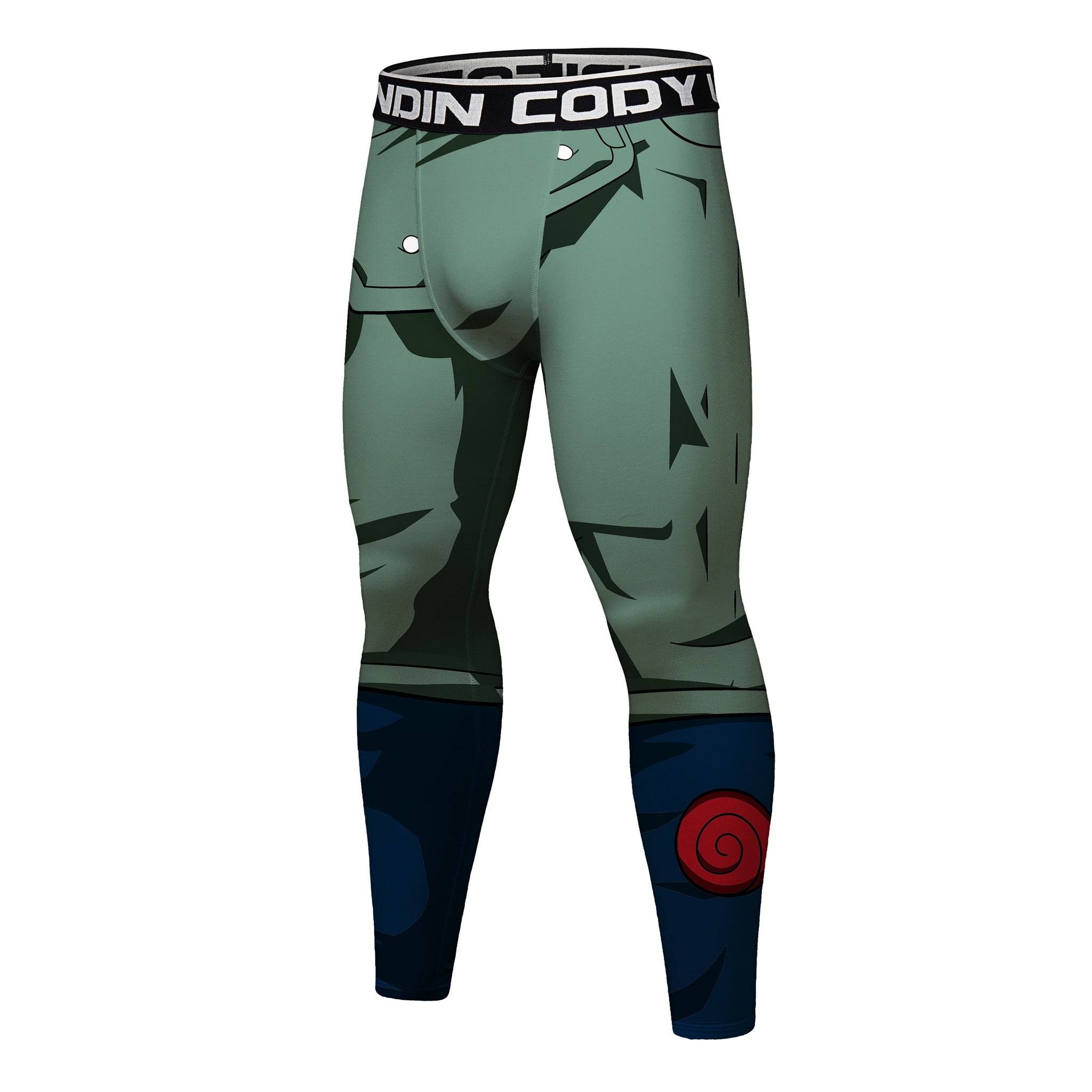 Kakashi Naruto Elite Men's Leggings Compression Spats