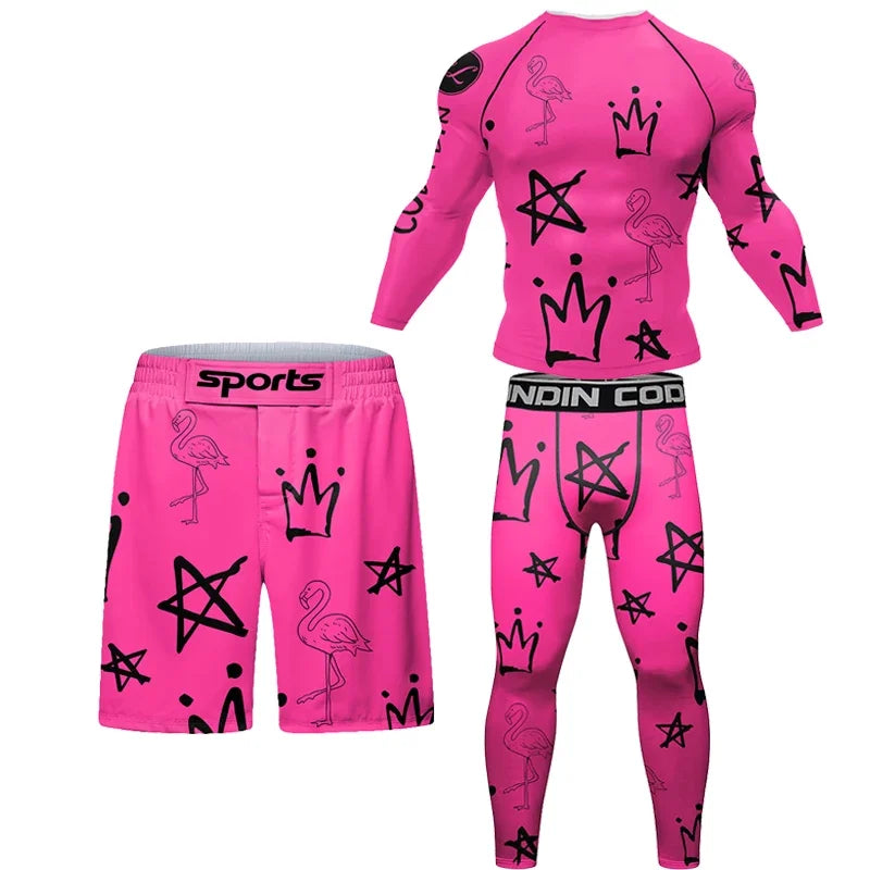 Pretty In Pink Men's Compression Set