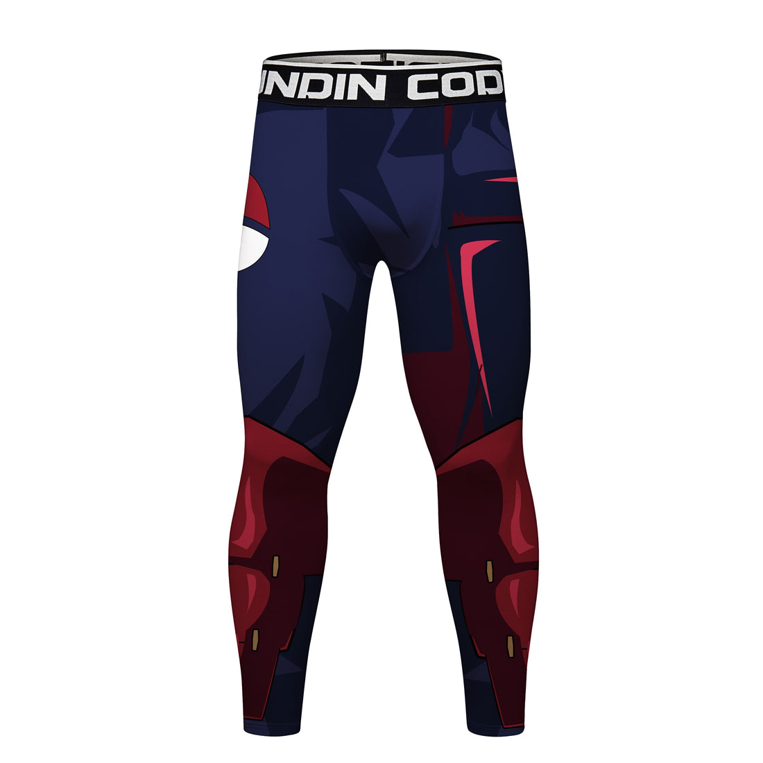 Naruto Madara BJJ Rash Guard Elite Men's Leggings Compression Spats