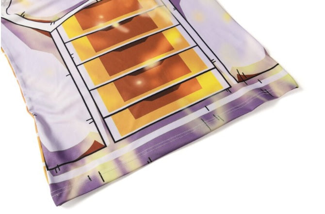 Super Saiyan God Vegeta BJJ Rash Guard Dragon Ball Z Tank Top