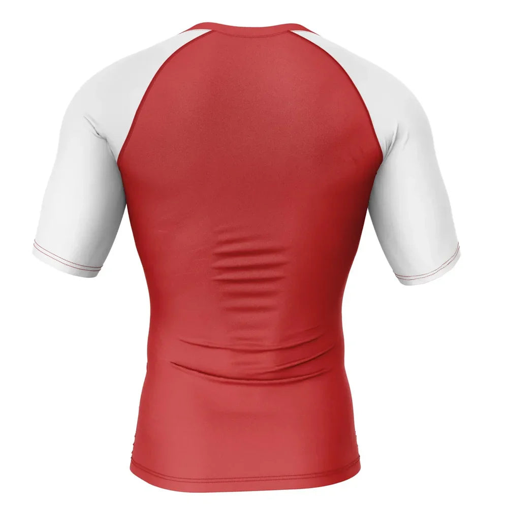 Jersey Rashguard Baki The Grappler Short Sleeve Compression