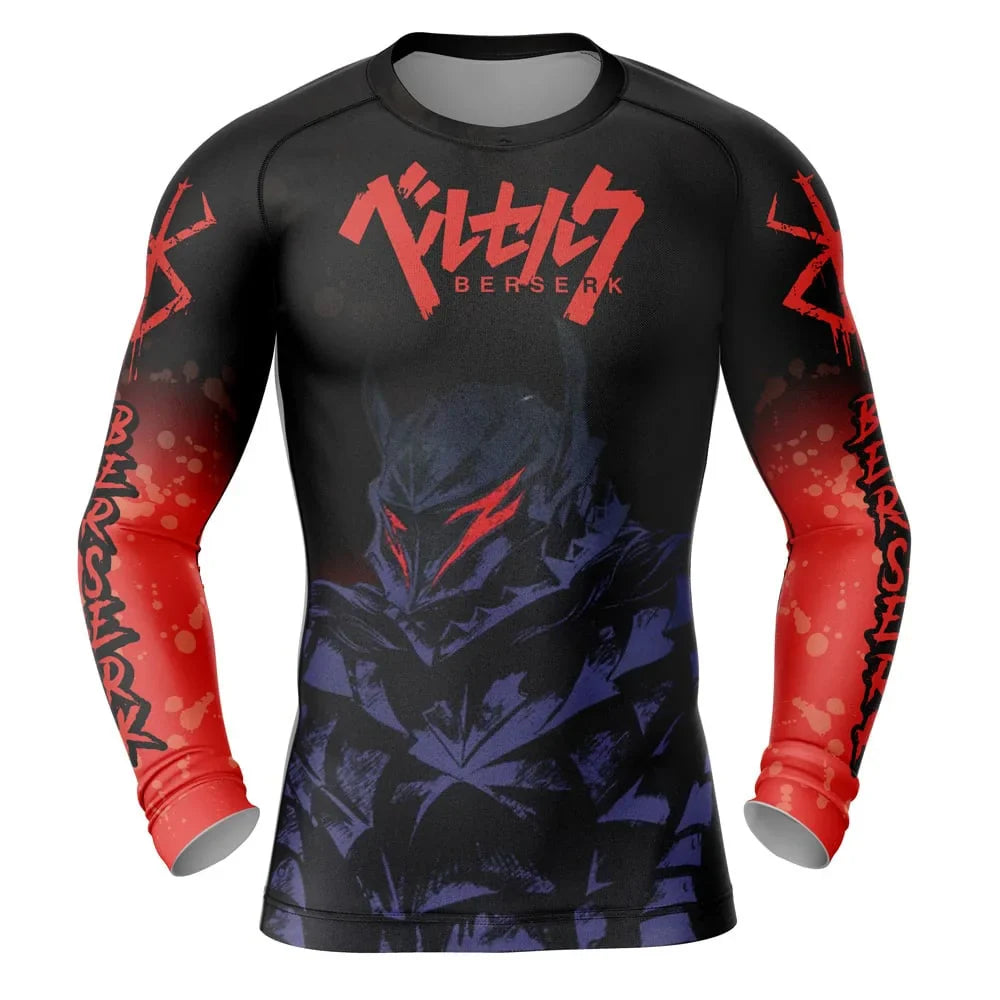 Berserk Berserker Armor Long Sleeve Compression Rashguard Berserk Berserker Armor Long Sleeve Compression Rashguard