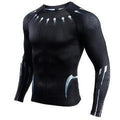 Black Panther 'Infinity War' Compression Long Sleeve Rashguard-RashGuardStore