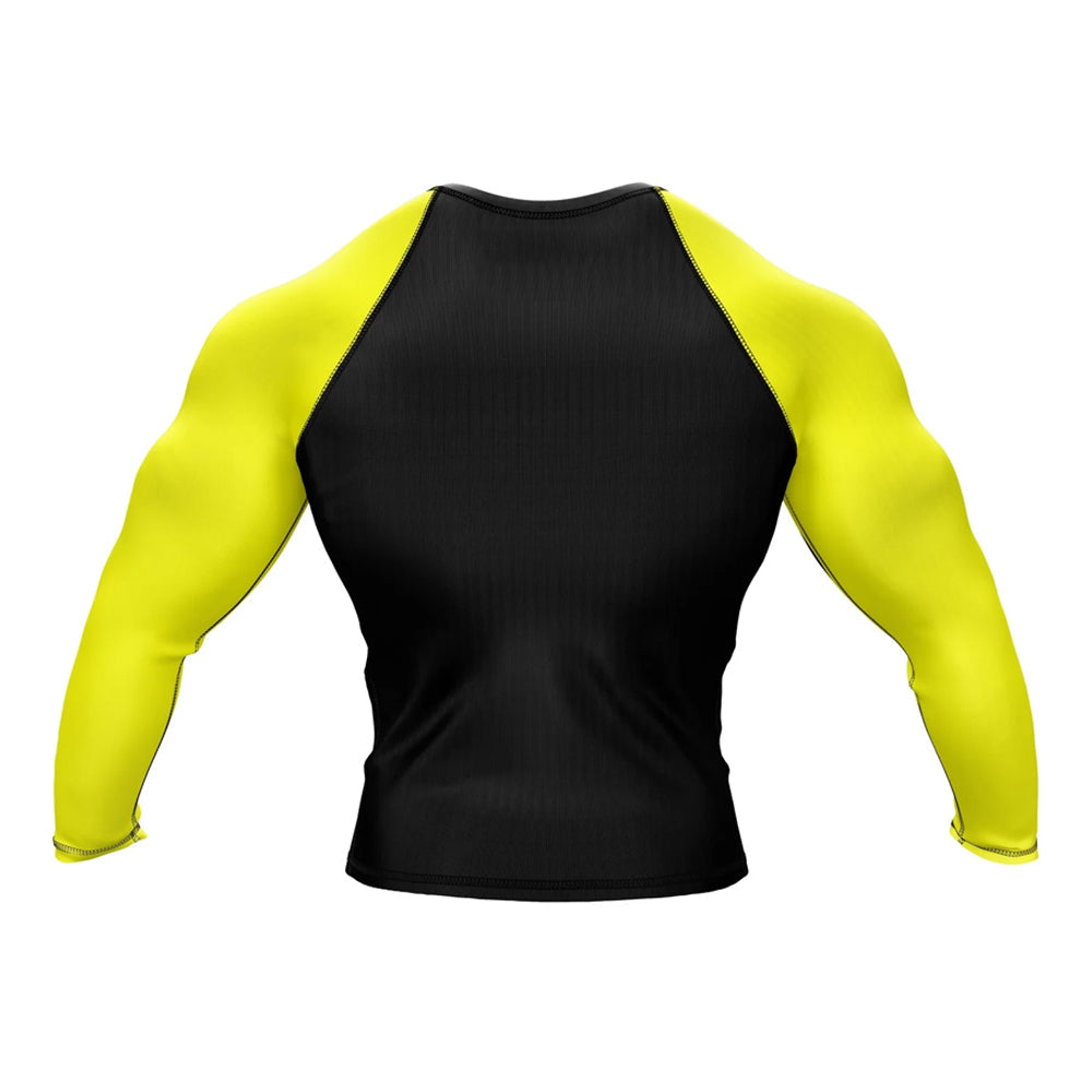 Dragon Ball Z Over 9000 Long Sleeve Compression Rashguard