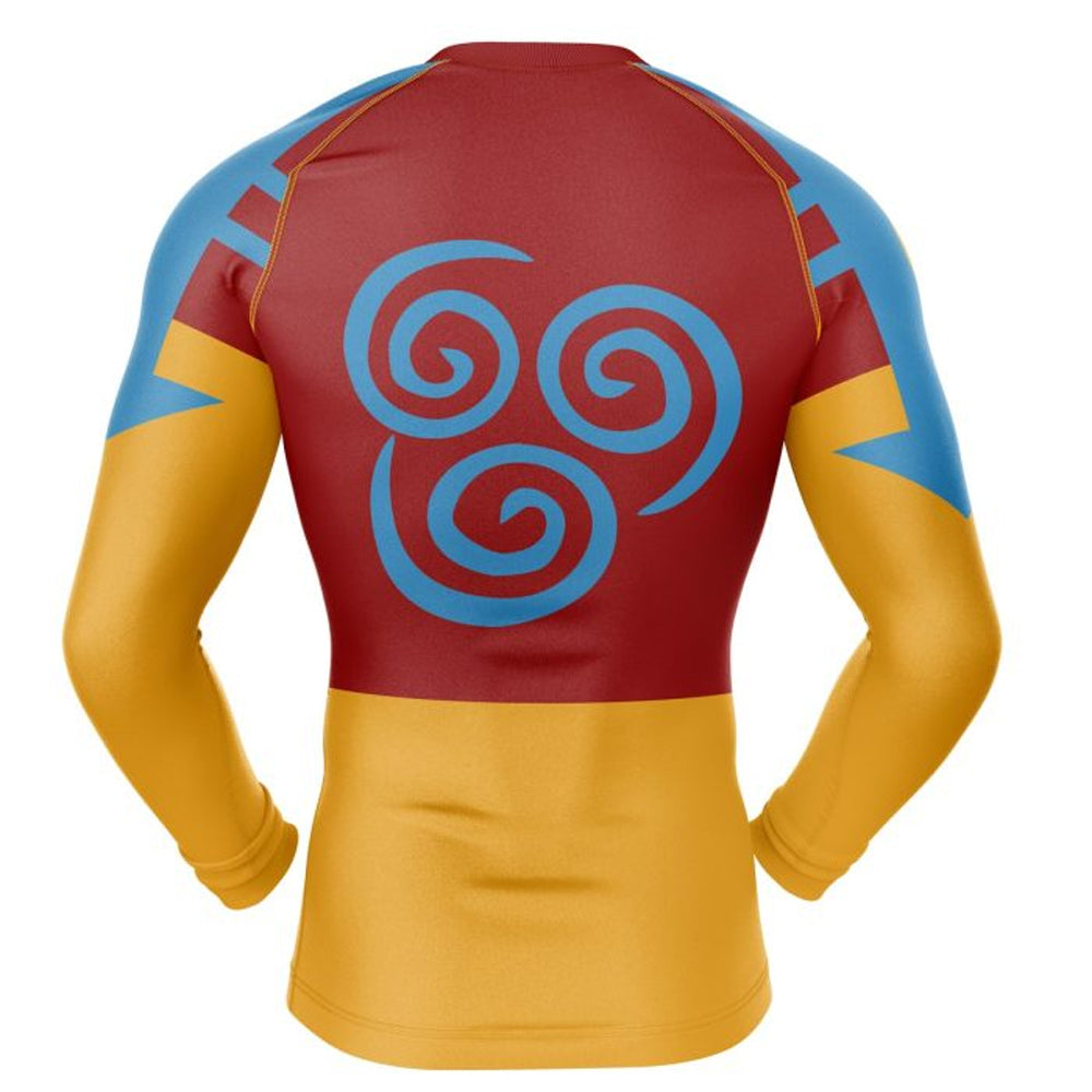 Avatar Airbenders Kids Long Sleeve Rashguard Compression