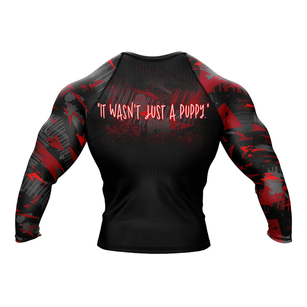 Baba Yaga John Wick Long Sleeve Compression Rashguard
