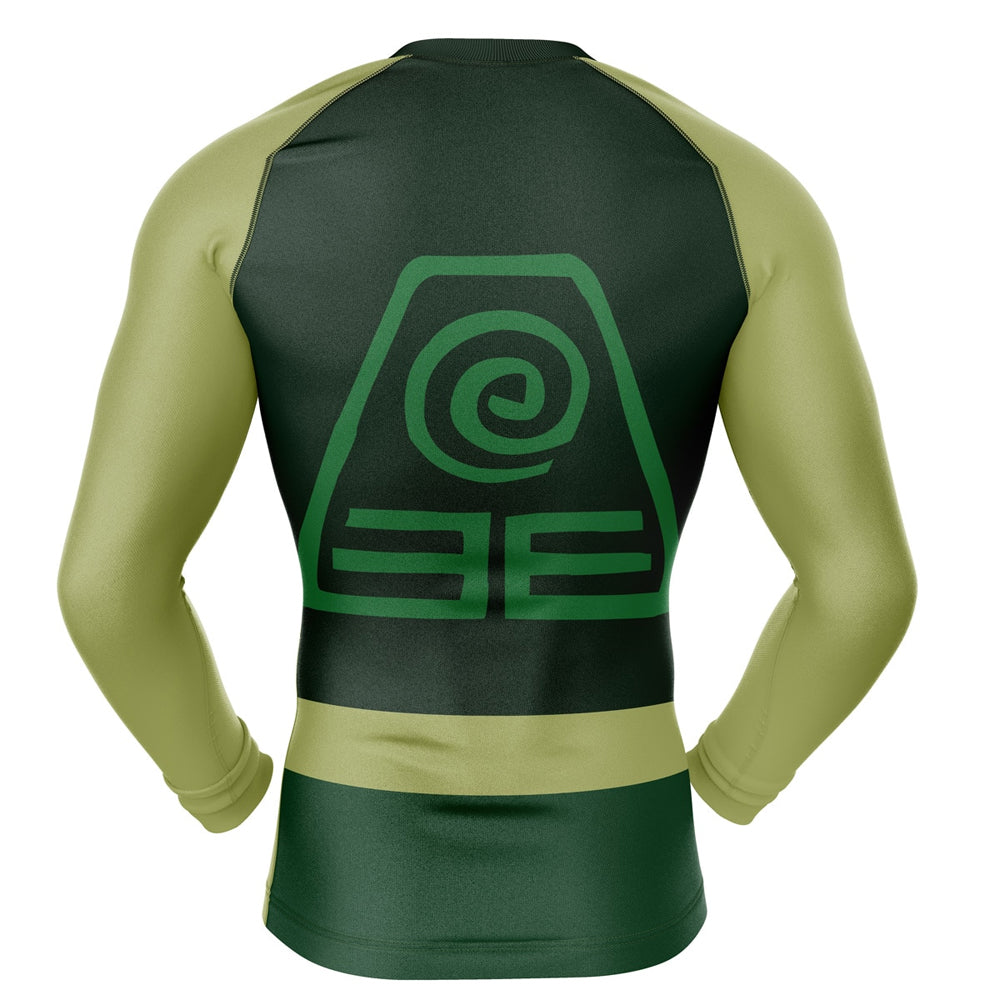 Earthbenders Avatar Long Sleeve Rashguard Compression