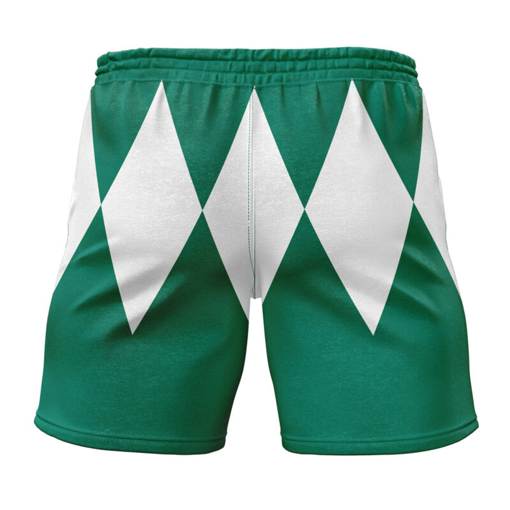 Power Rangers Green Ranger Gym Shorts Power Rangers Green Ranger Gym Shorts Power Rangers Green Ranger Gym Shorts