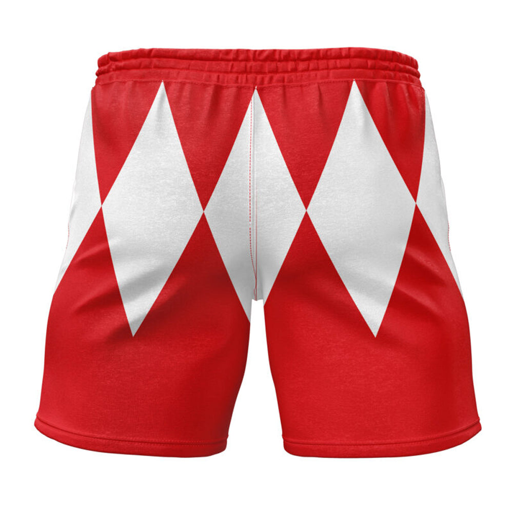 Power Rangers Kids 'Red Ranger' Gym Shorts