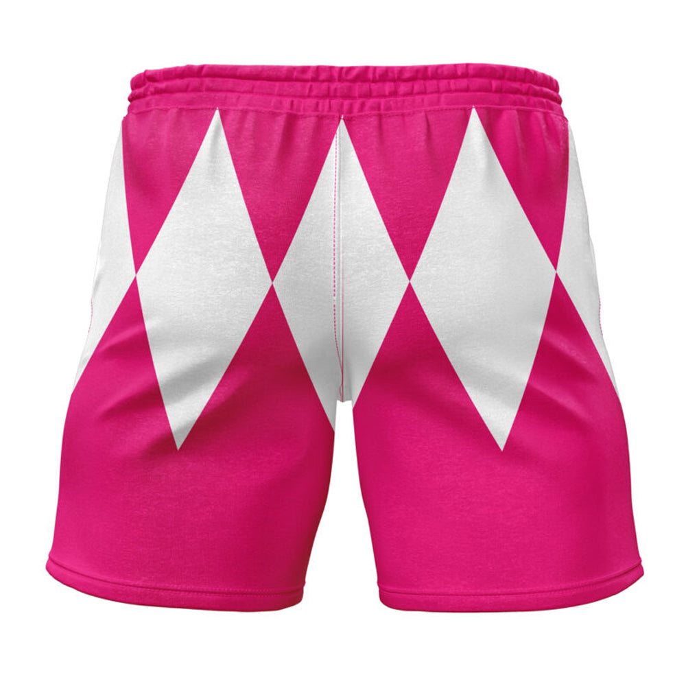 'Pink Ranger' Power Rangers Gym Shorts