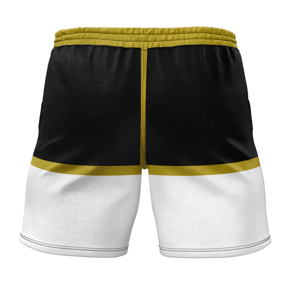 Power Rangers White Ranger Gym Shorts Kids