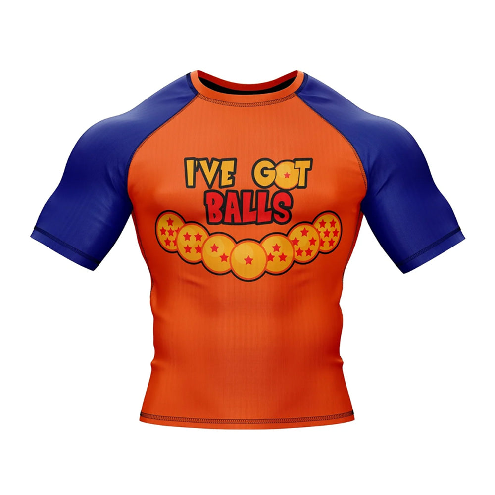 Got Balls Dragon Ball Z Short Sleeve Compression Rashguard