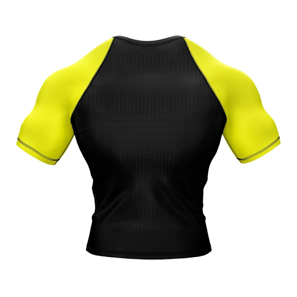 Over 9000 Dragon Ball Z Short Sleeve Compression Rashguard