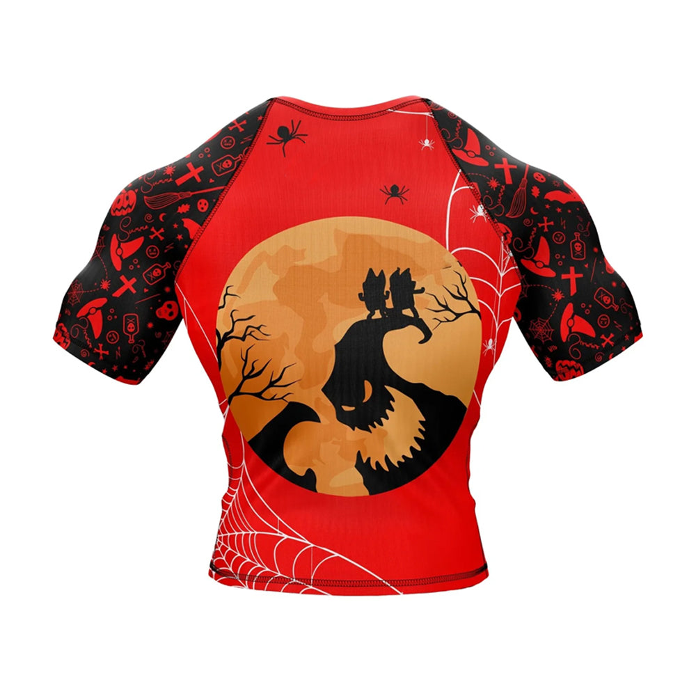 Bluey Booey Kids Short Sleeve Compression Rashguard