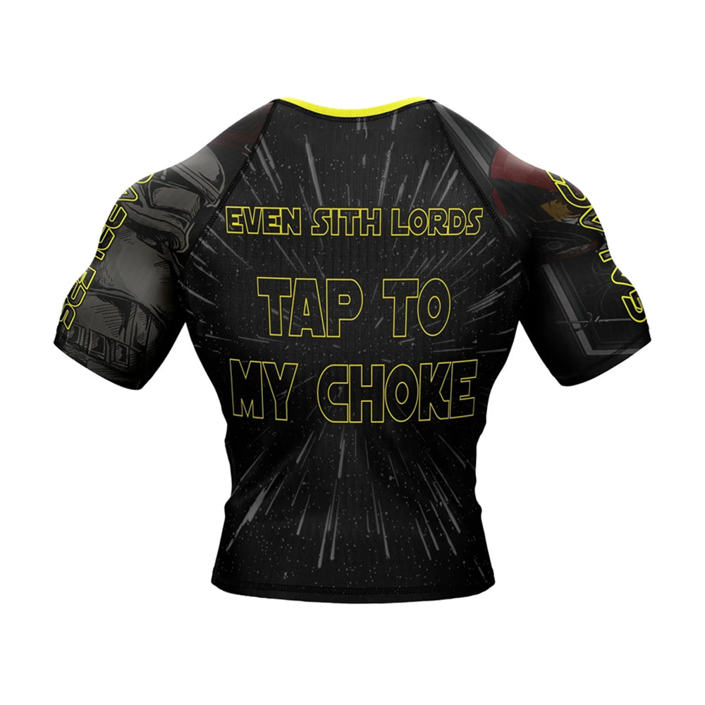 Not Today Dark Side Star Wars Short Sleeve Compression Rashguard