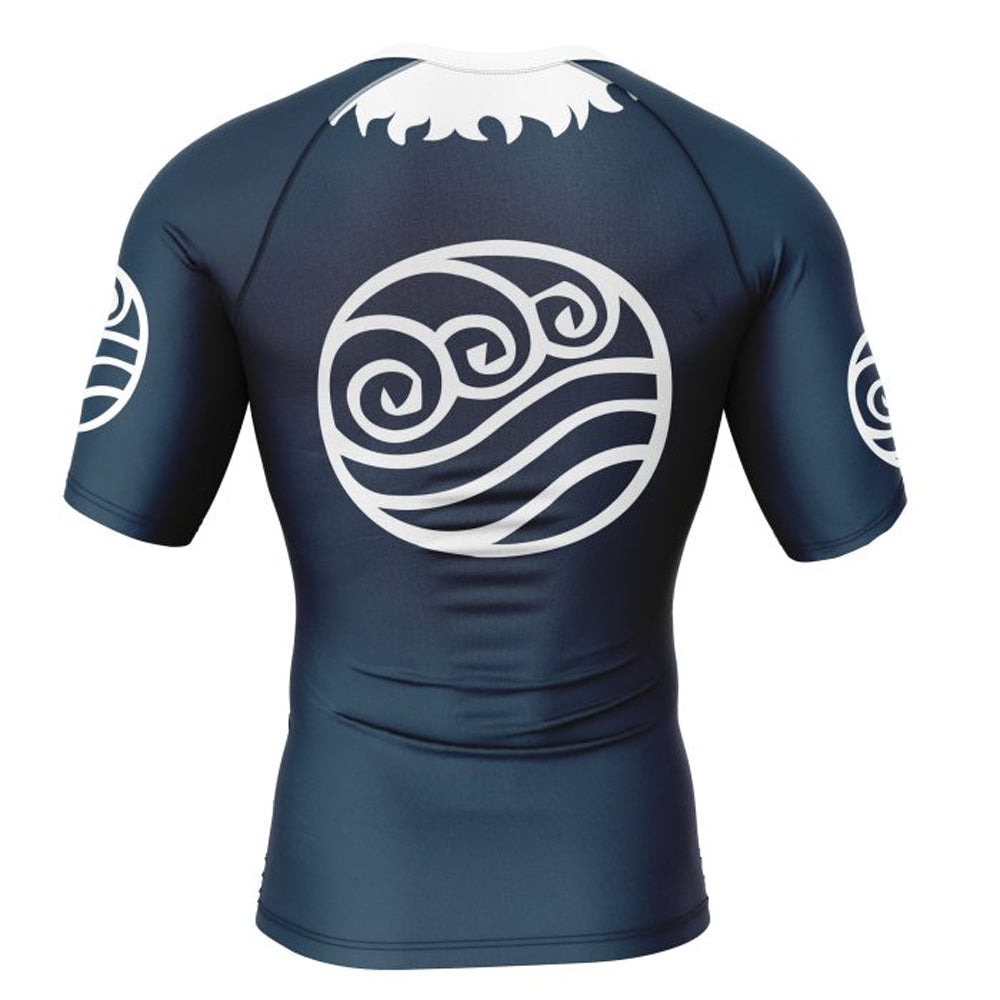 Waterbenders Avatar Kids Short Sleeve Compression Rashguard