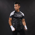 Iron Man 2 'In The Ring' Compression Rash Guard-RashGuardStore