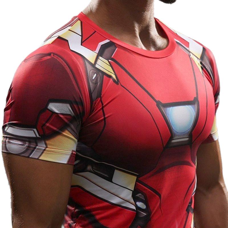 Iron Man 3 "Mark Xxxiii" Compression Rash Guard-RashGuardStore