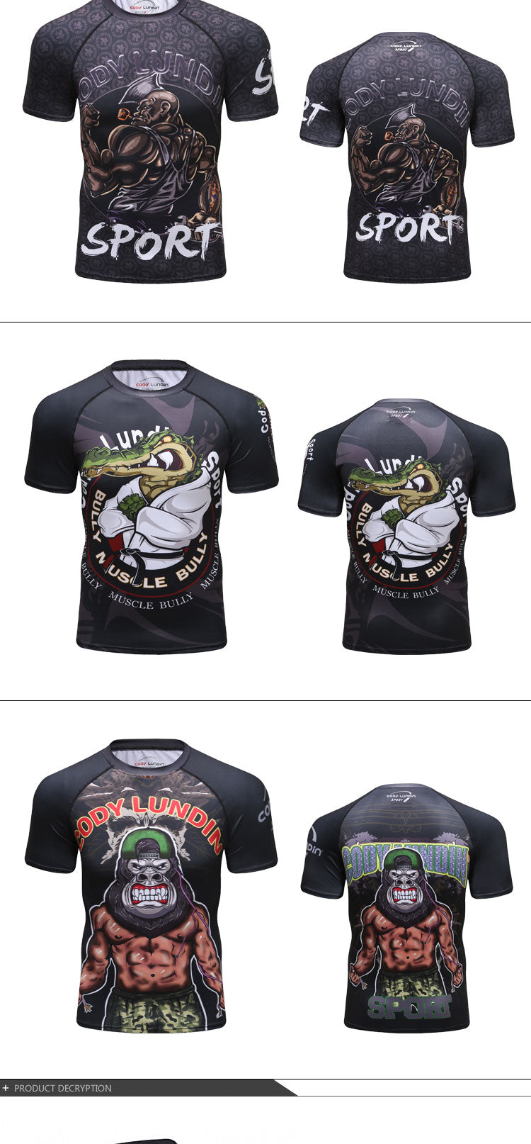 Crocodile Dojo Compression Elite Short Sleeve Rashguard