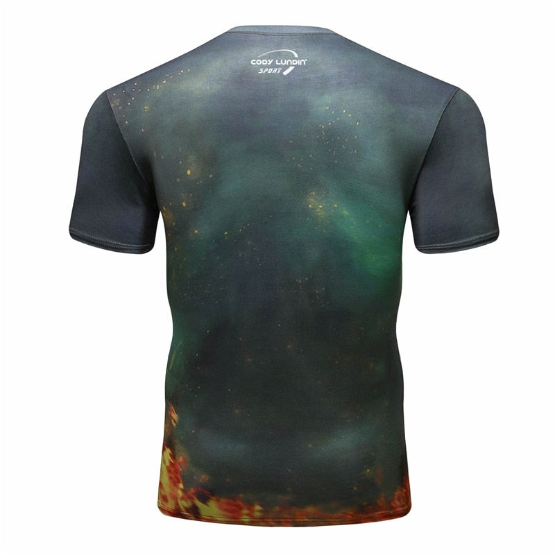 Dragon Ball Z Compression BJJ Rash Guard Goku Black Elite Short Sleeve Rashguard