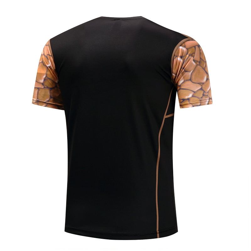 Ben Grimm Fantastic Four Compression Short Sleeve Rashguard