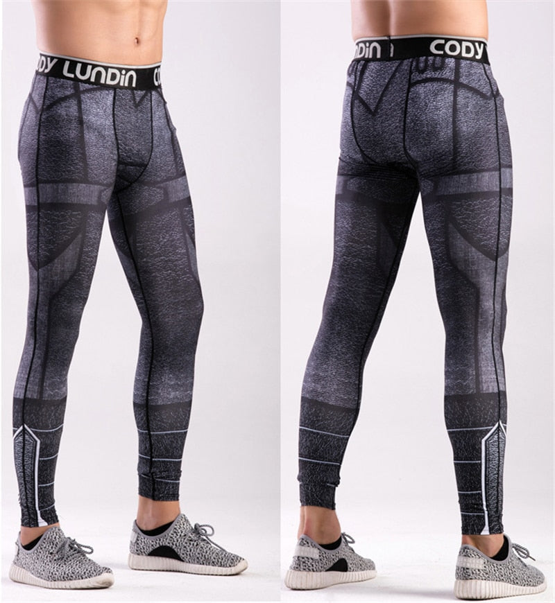Winter Soldier Elite Compression Leggings Spats Men's
