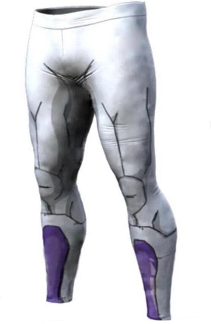 Premium Compression Leggings Spats BJJ Rash Guard Men's Frieza Dragon Ball Z