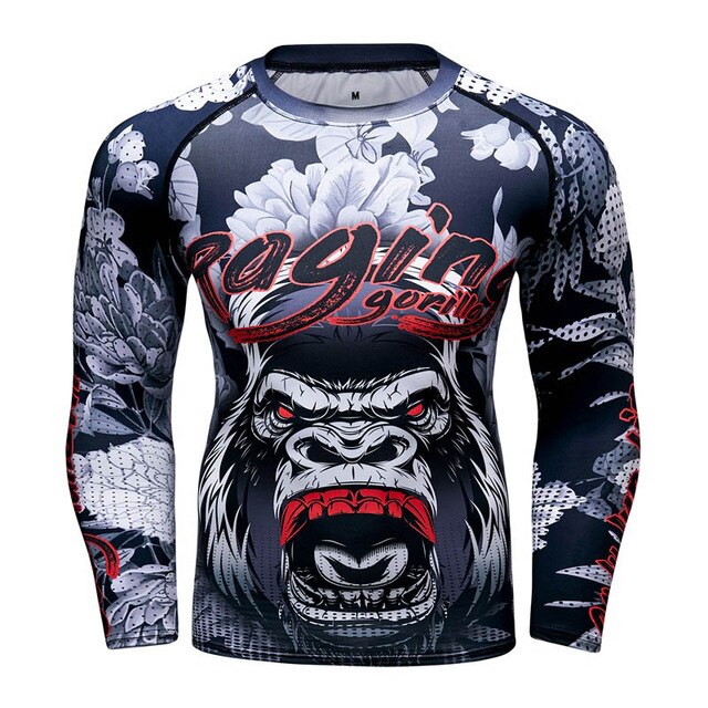 Raging Gorilla Elite Compression Long Sleeve Rashguard