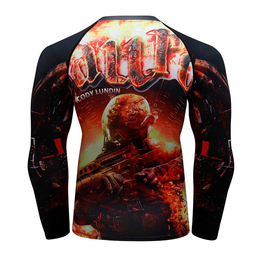Compression Iron Maiden 5.0 Elite Rashguard Shirt