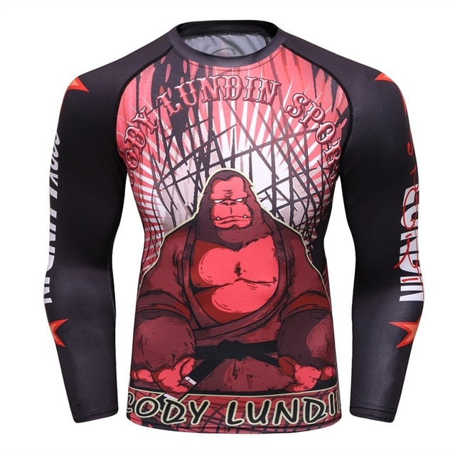 Gorilla Sempai Elite Compression Long Sleeve Rashguard