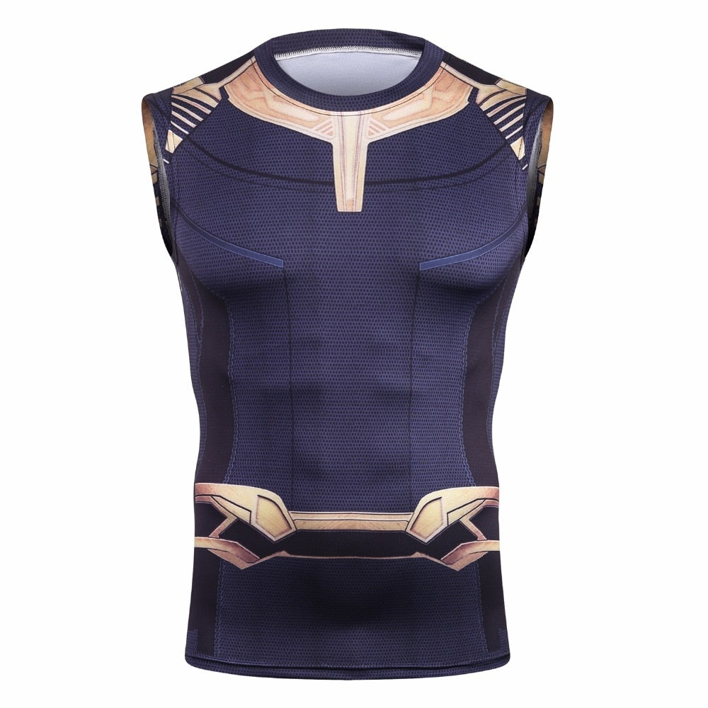 Tank Top Thanos Armor Compression